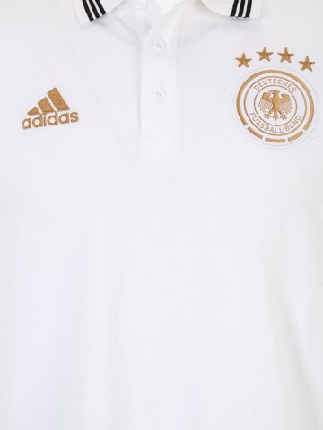 T-Shirt fonctionnel 'Germany Dna' ADIDAS SPORTSWEAR en blanc