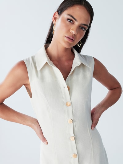 BWLDR Jurk 'Stassi' in de kleur Nude, Productweergave