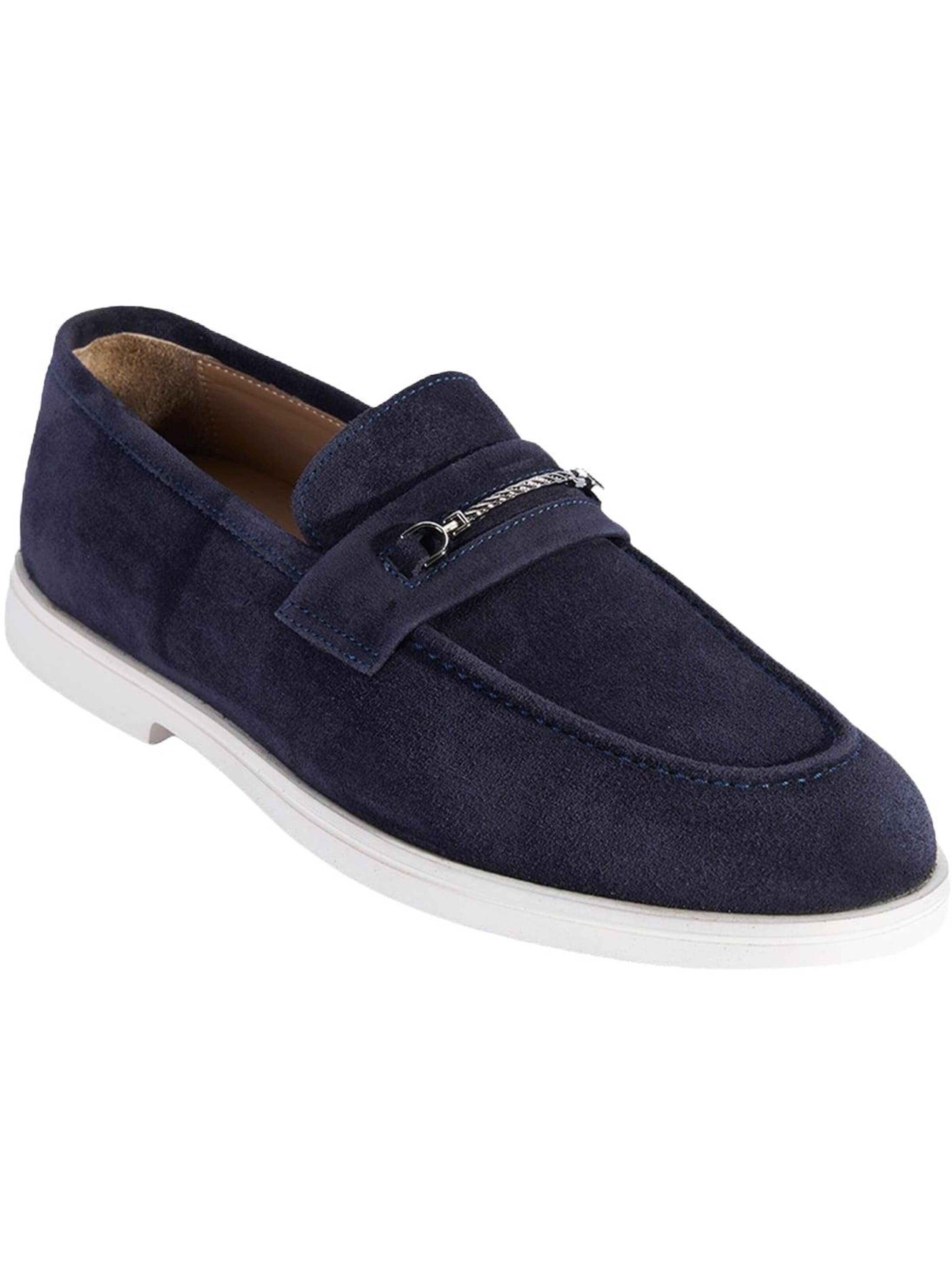 Desa Mocassins 'Loafer' in Blauw
