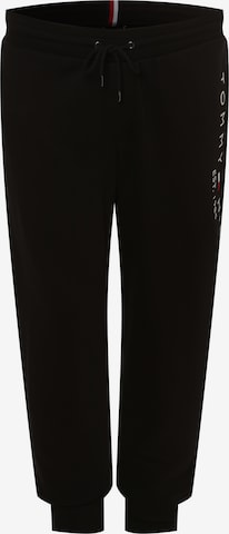 Pantalon Tommy Hilfiger Big & Tall en noir : devant