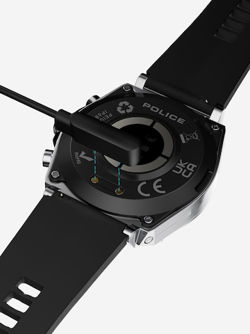 POLICE Digitaal horloge 'My.Avatar' in Zilver