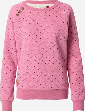 Ragwear Sweatshirt 'DARRIA' in Rood: voorkant