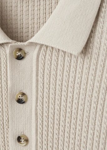 MANGO MAN Shirt 'Warrior' in Beige