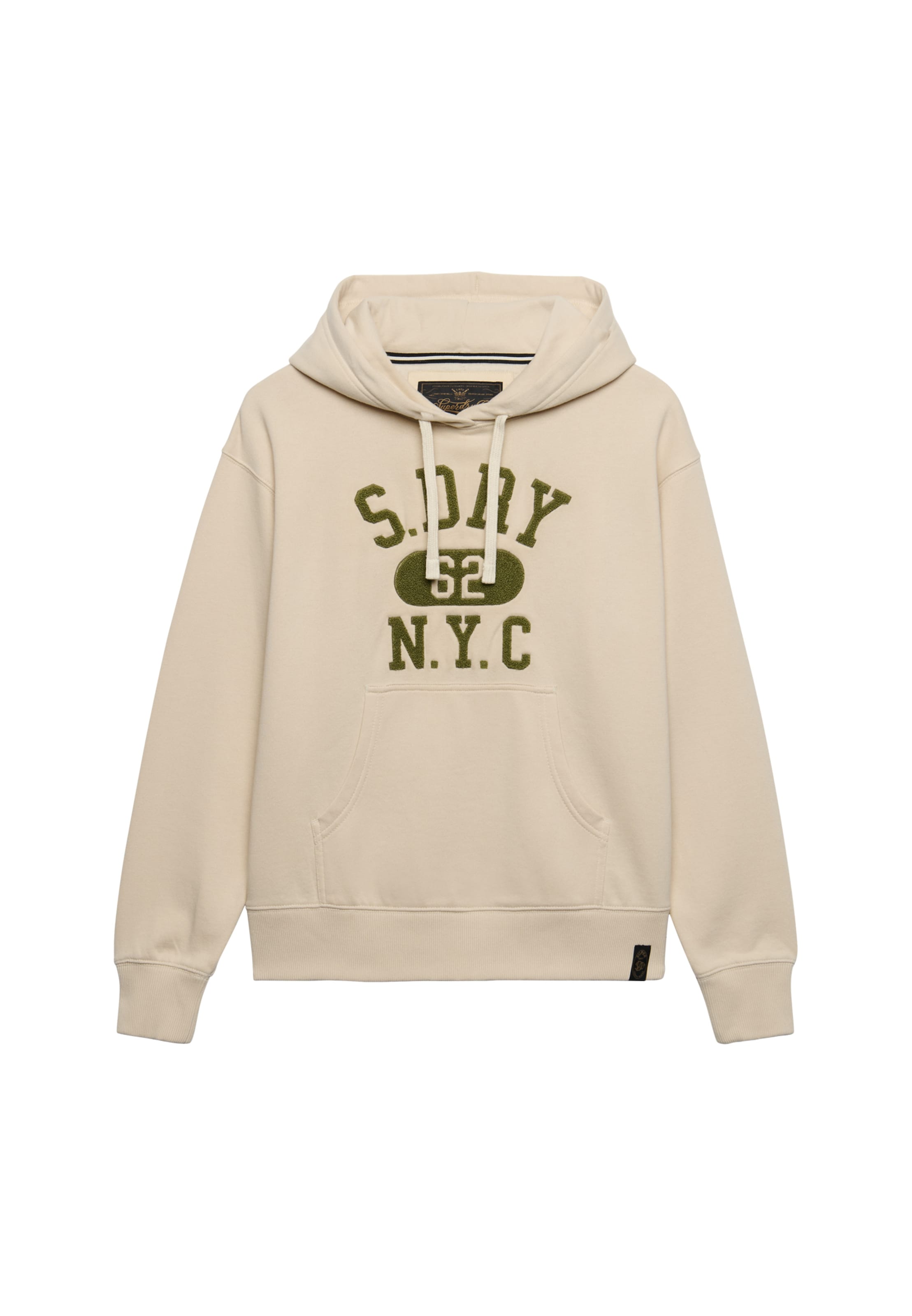 Superdry & Co Sweatshirt 'Vintage Prep' in Beige: voorkant