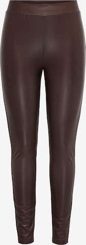 ONLY Legginsy 'Cool' w kolorze brązowy: przód