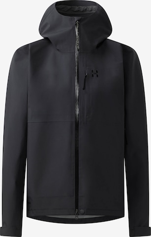 Haglöfs Outdoor Jacket in Black: front