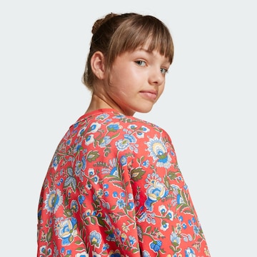ADIDAS ORIGINALS Sweatshirt 'Adidas Originals X Liberty London' in Rood