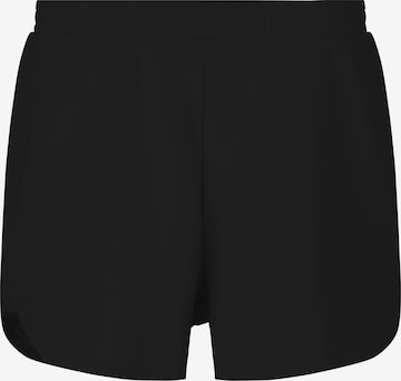 NOU Loosefit Shorts 'Vacay' in Schwarz: Vorderseite