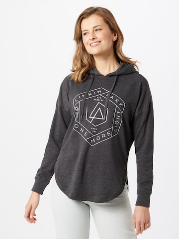 Merchcode Sweatshirt 'Linkin Park' in Grijs: voorkant