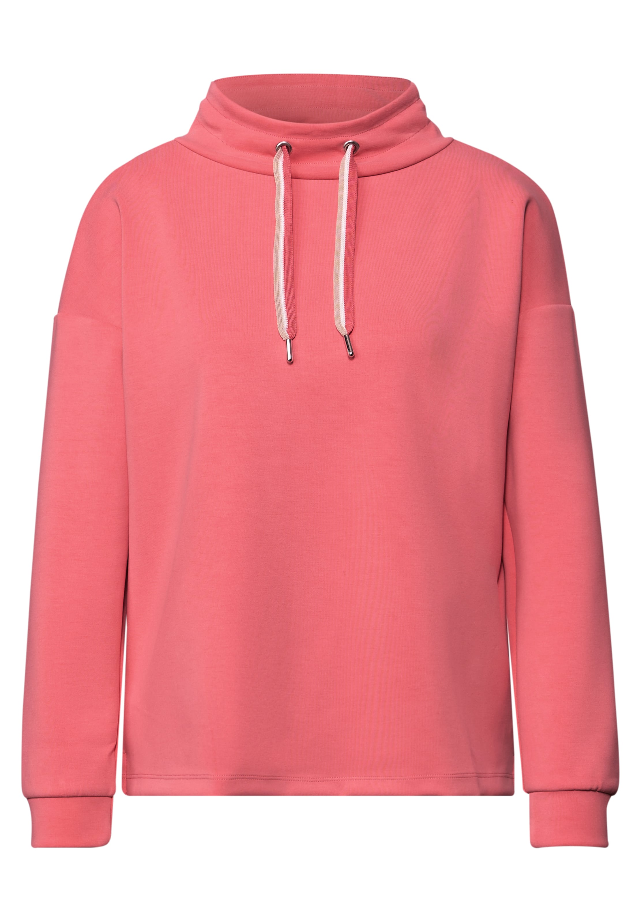 STREET ONE Sweatshirt in Pink: front