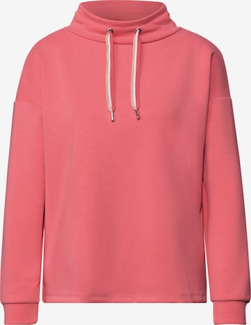 STREET ONE Sweatshirt in Pink: front