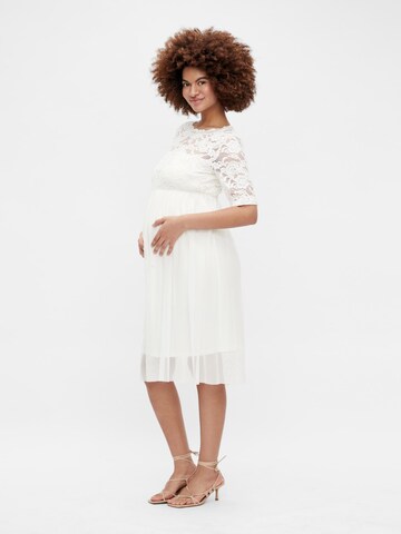 MAMALICIOUS Dress 'Mivana' in White: front