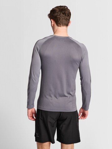 Hummel Performance Shirt 'Pro Grid Seamless' in Grey