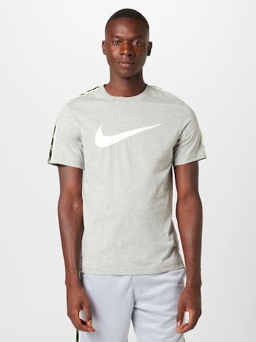 Nike Sportswear Majica | siva barva: sprednja stran