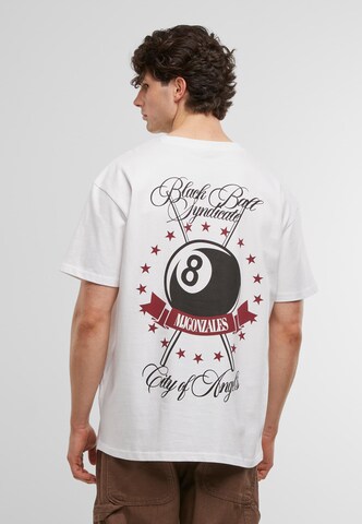 T-Shirt 'Black Ball Syndicate' MJ Gonzales en blanc : devant