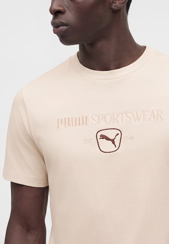 PUMA Тениска 'CLASS' в сиво: отпред