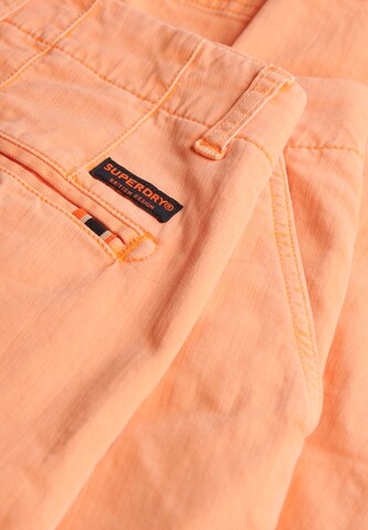 Superdry Slimfit Chino in Oranje