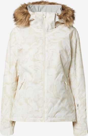 ROXY Sportska jakna 'JET' u bež / prljavo bijela, Pregled proizvoda