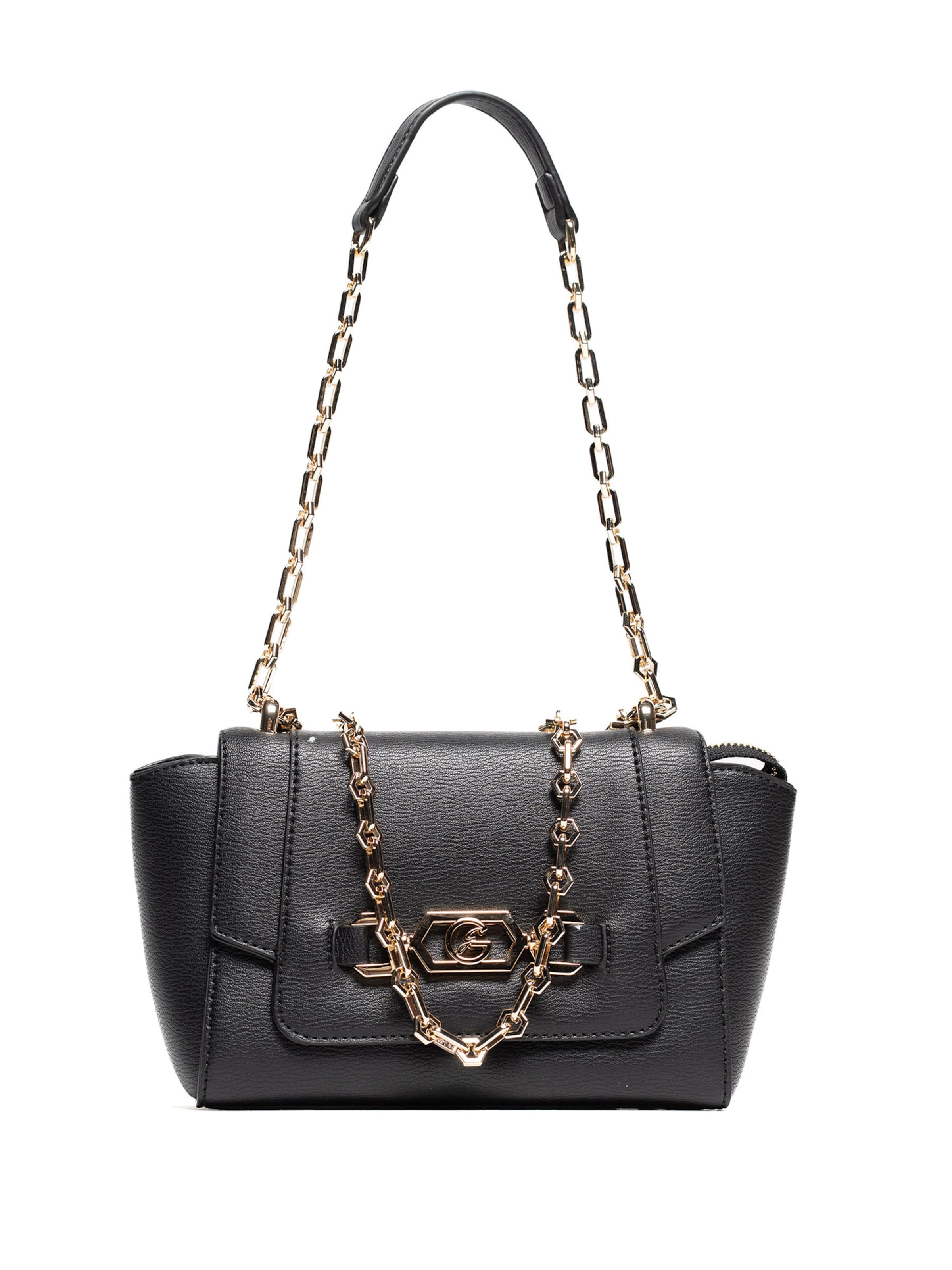 Sac bandoulière Gattinoni en noir : devant