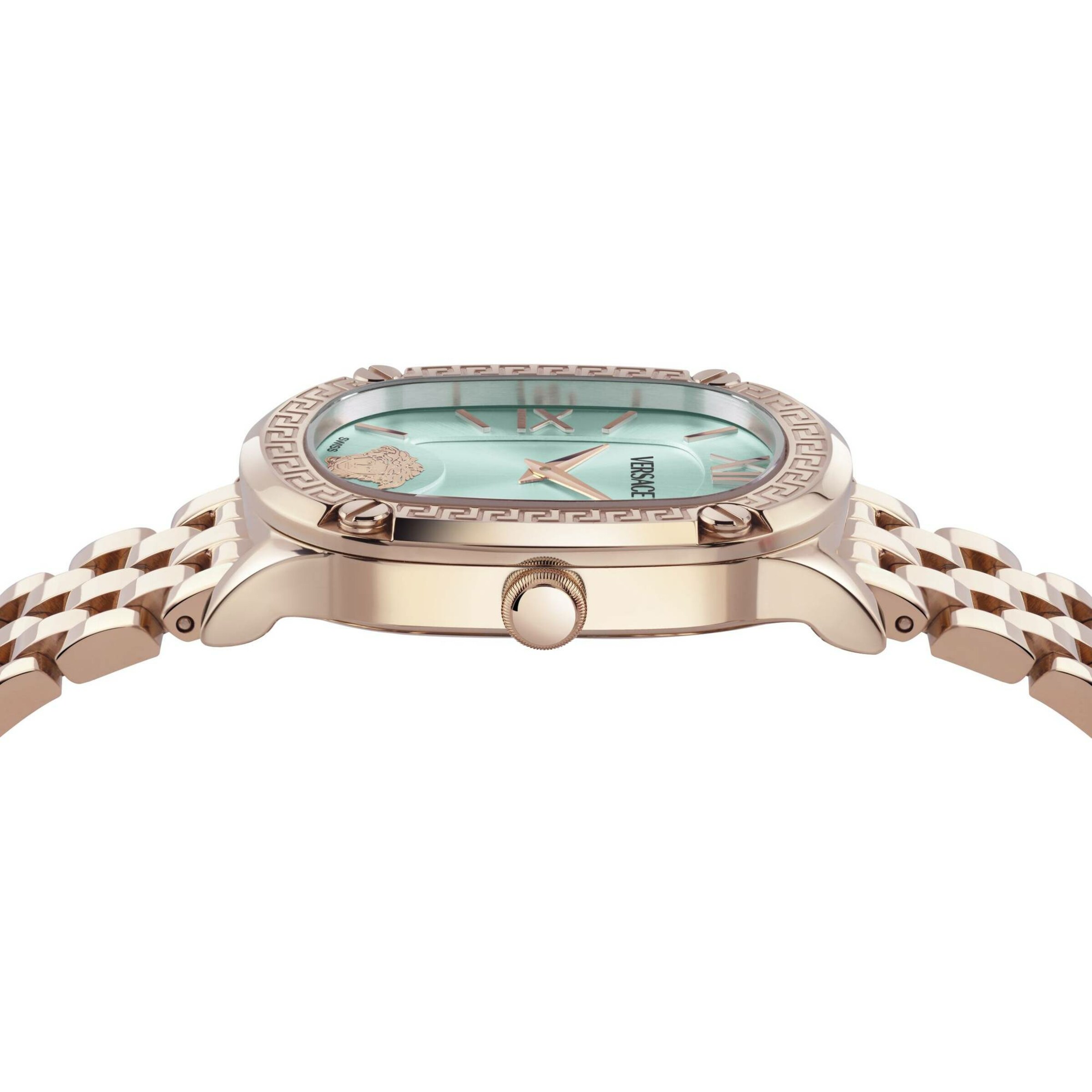 VERSACE Analog Watch 'Greca Couture VE1B01625' in Gold