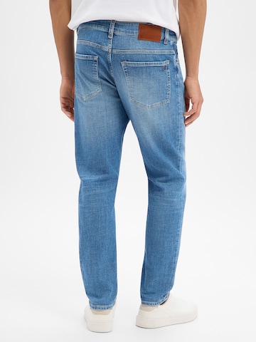 BOSS Tapered Jeans 'Re.Maine' in Blauw