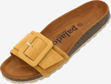 Palado Pantolette 'Palado Nubra' in Gelb: Vorderseite