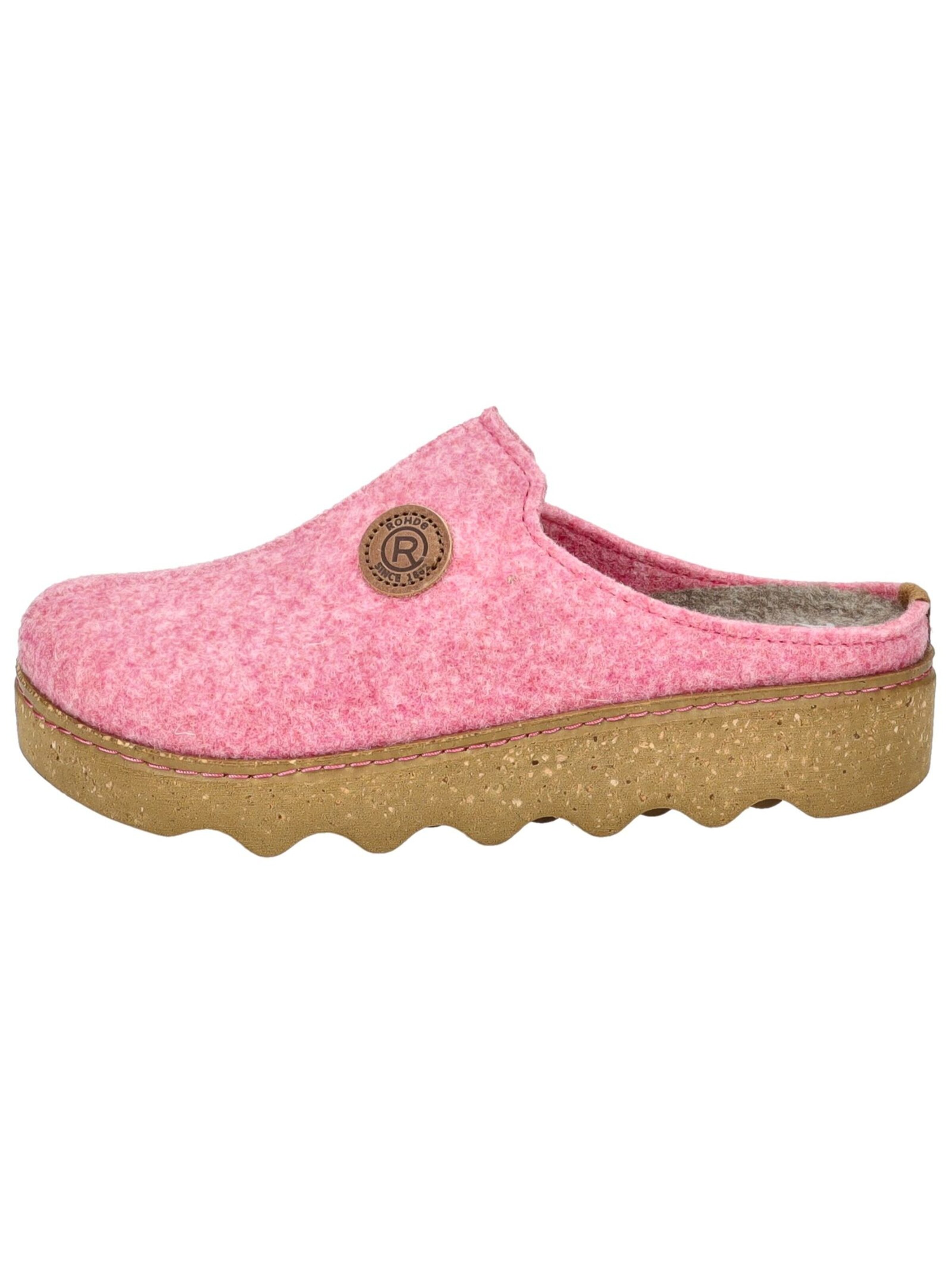 Sabots ROHDE en rose