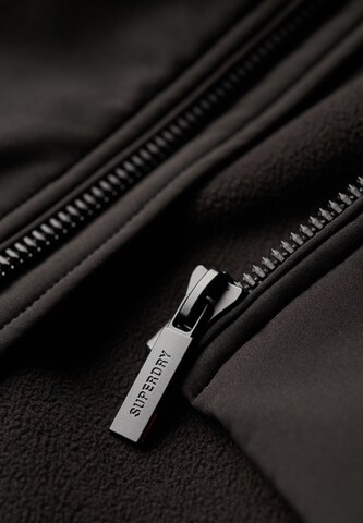 Superdry Between-season jacket 'Trekker' in Black