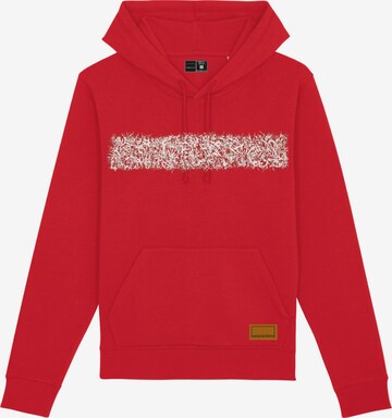 Bolzplatzkind Sweatshirt in Red: front