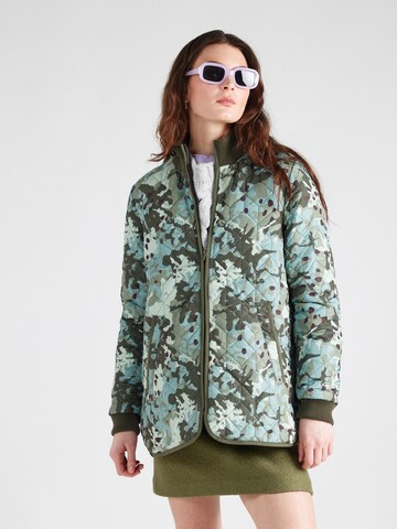 ILSE JACOBSEN Between-season jacket in Green: front