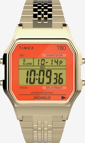 TIMEX Analog Watch 'Timex T80' in Orange: front