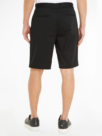 Calvin Klein Regular Chinohose in Schwarz