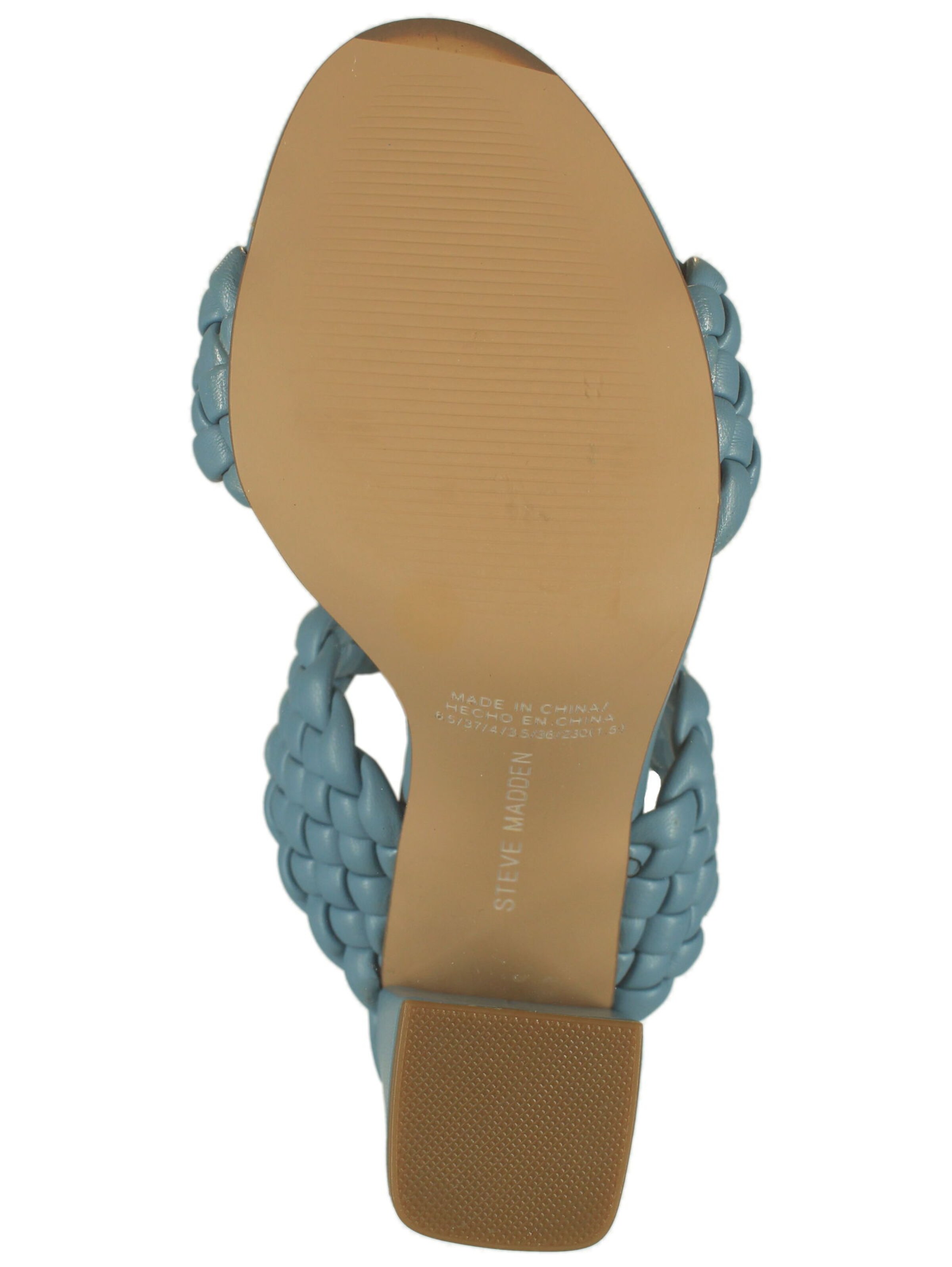 Frauen Sandalen STEVE MADDEN Pantolette in Hellblau - HR21914 Frauen Sandalen STEVE MADDEN Pantolette in Hellblau - HR21914