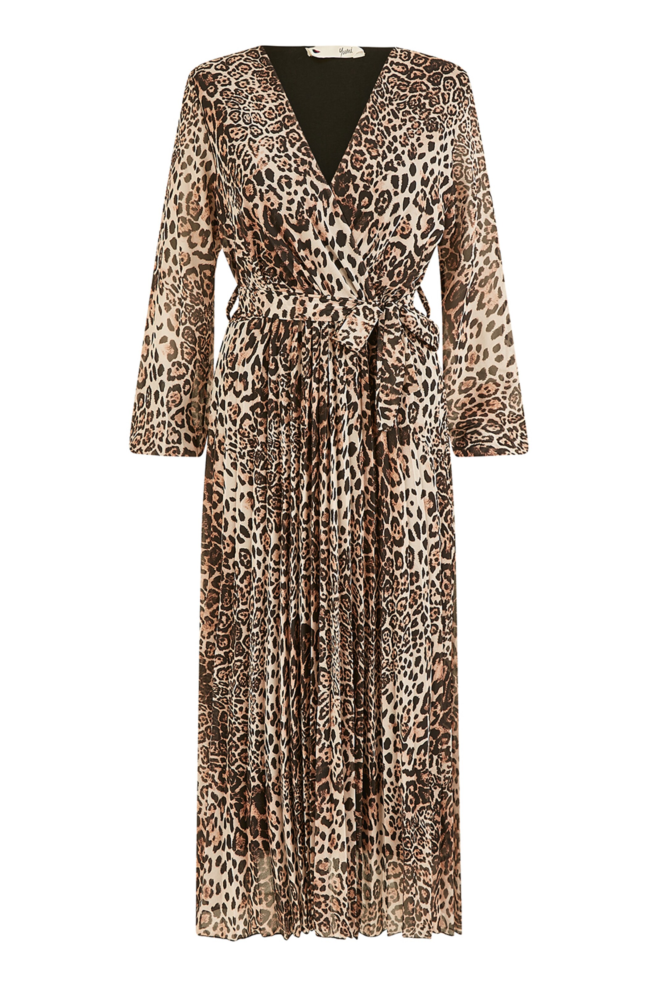 Yumi Haljina u bež / smeđa / crna, Pregled proizvoda