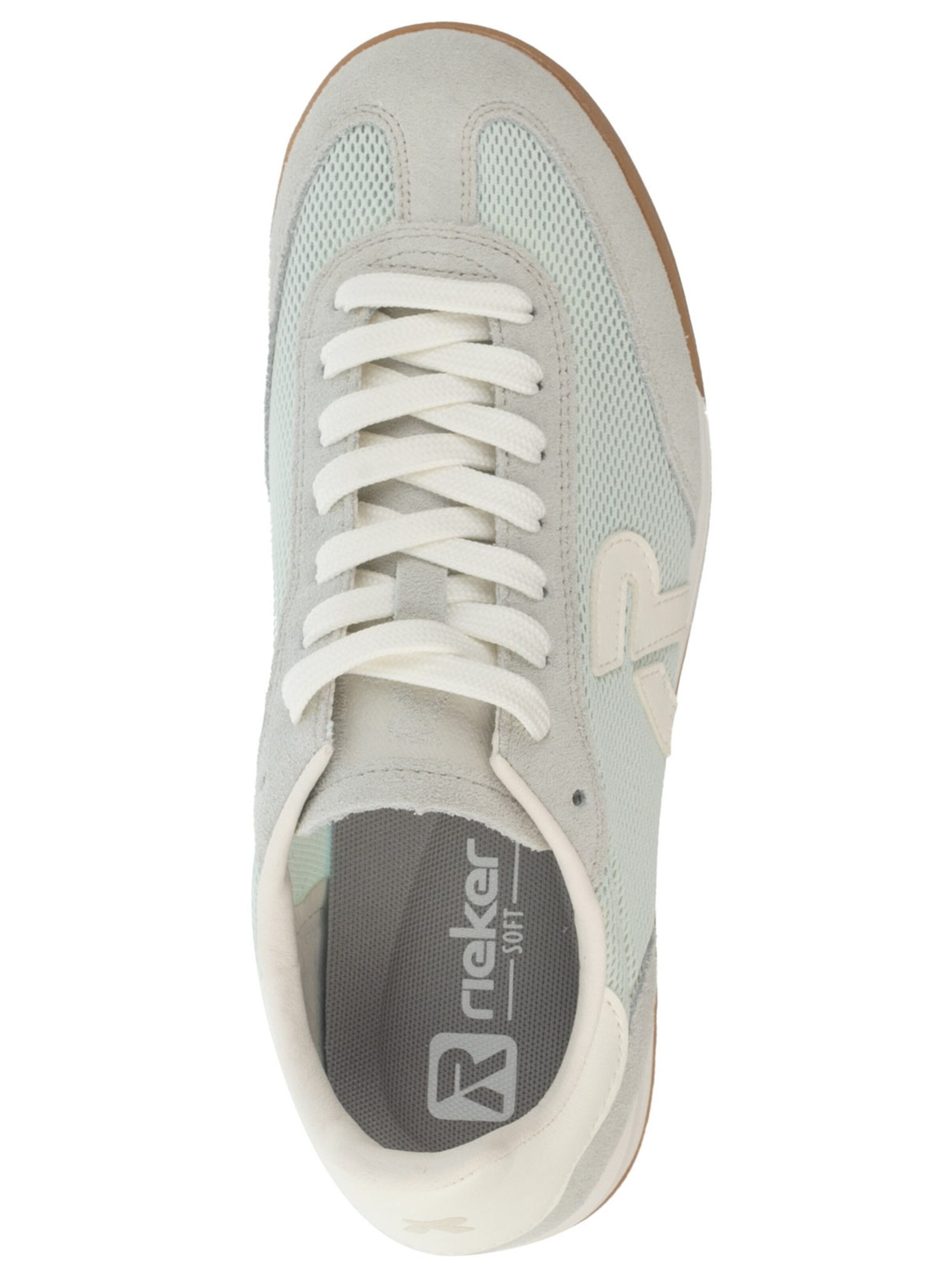 Baskets basses 'W4000' Rieker en bleu