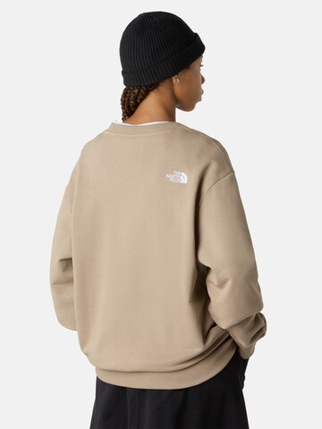 THE NORTH FACE Sweatshirt 'Essential Lite Crew' in Beige
