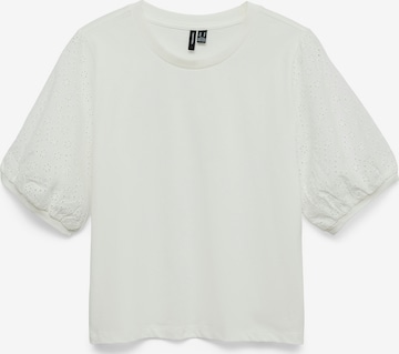 balta VERO MODA Marškinėliai 'VMJANNI': priekis