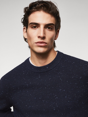 MANGO MAN Pullover 'Niza' in Blau