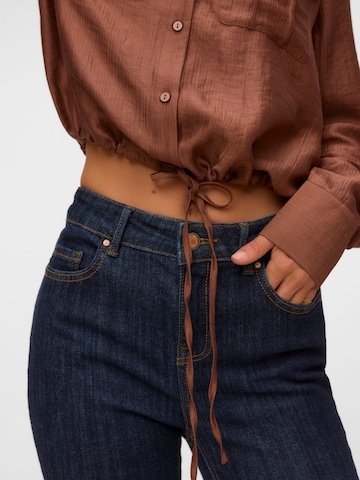 VERO MODA Blouse 'Toma' in Bruin