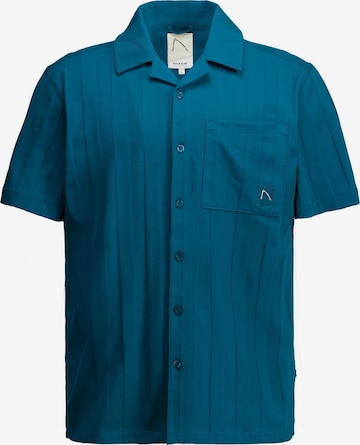 CHASIN' Hemd 'Bore Point' in Blau: Vorderseite