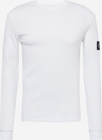 Calvin Klein Jeans - Camiseta en blanco: frente