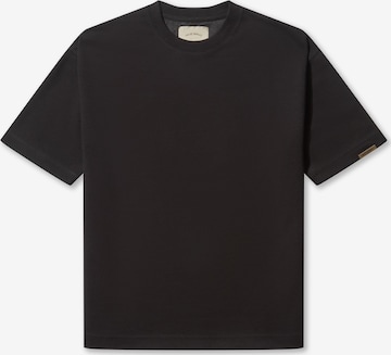 T-Shirt 'TE DE BASE' Pas De Monaco en noir : devant