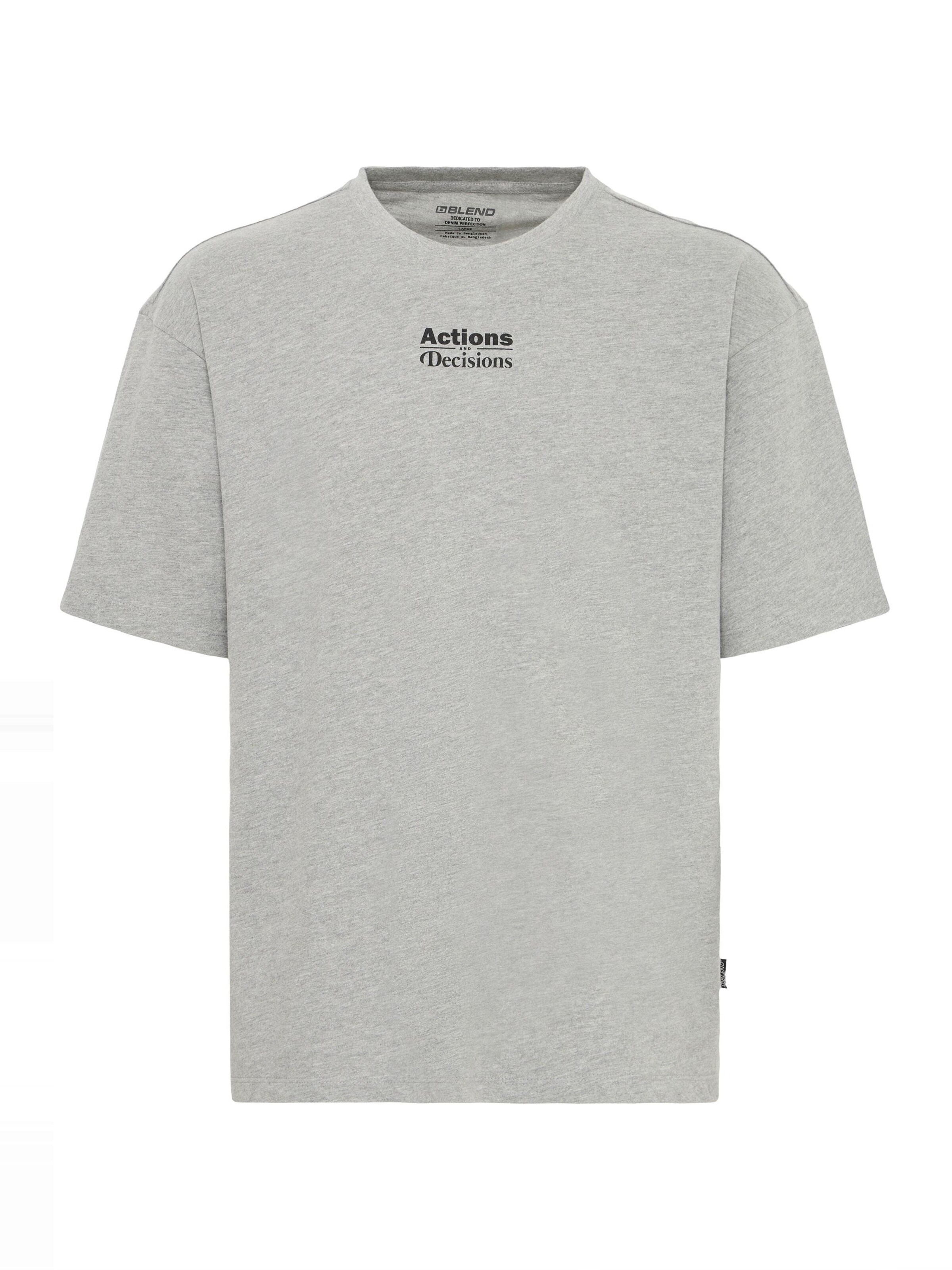 BLEND - Camisa ' BHBako ' em cinzento: frente