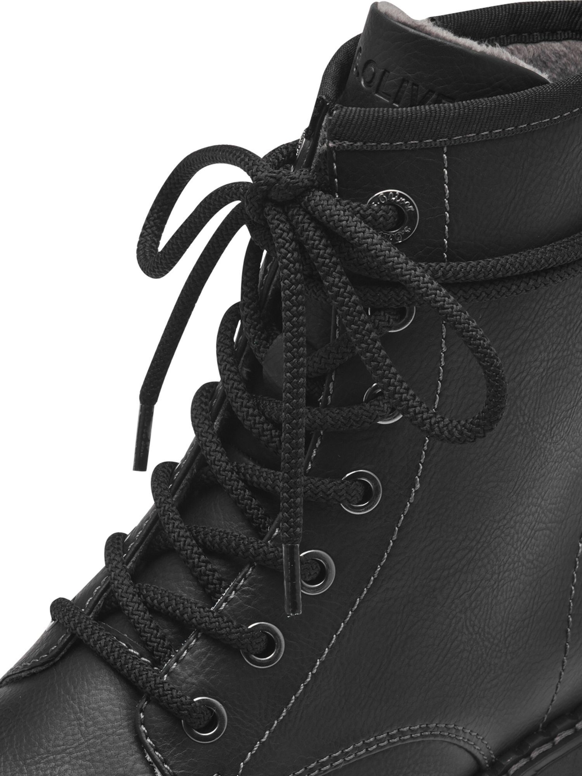 s.Oliver Veterlaarsjes in Zwart