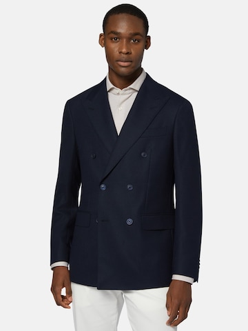 Boggi Milano Slim fit Business blazer 'Torino' in Blue: front