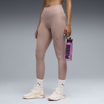 PUMA Skinny Sporthose 'Cloudspun' in Beige: Vorderseite
