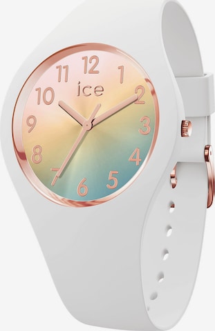 ICE WATCH Analoguhr in Weiß: Vorderseite