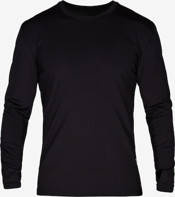 Maglia funzionale 'TRAINING DRY' di MOROTAI in nero: frontale