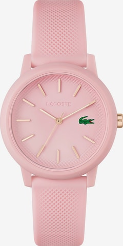 rožinė LACOSTE Analoginis (įprasto dizaino) laikrodis