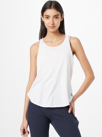 ADIDAS SPORTSWEAR Sporttop 'Go To 2.0' in Weiß: Vorderseite